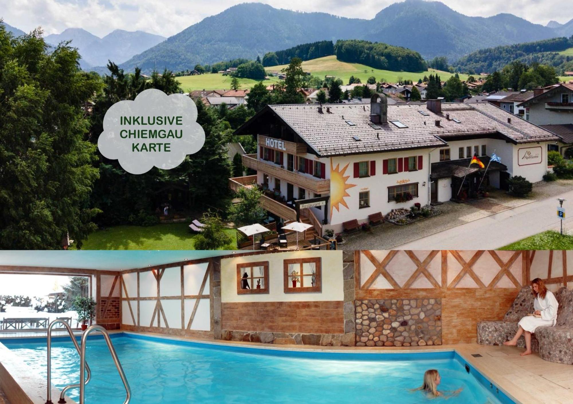 Hotel Alpensonne Ruhpolding Chiemgau Karte Ngoại thất bức ảnh